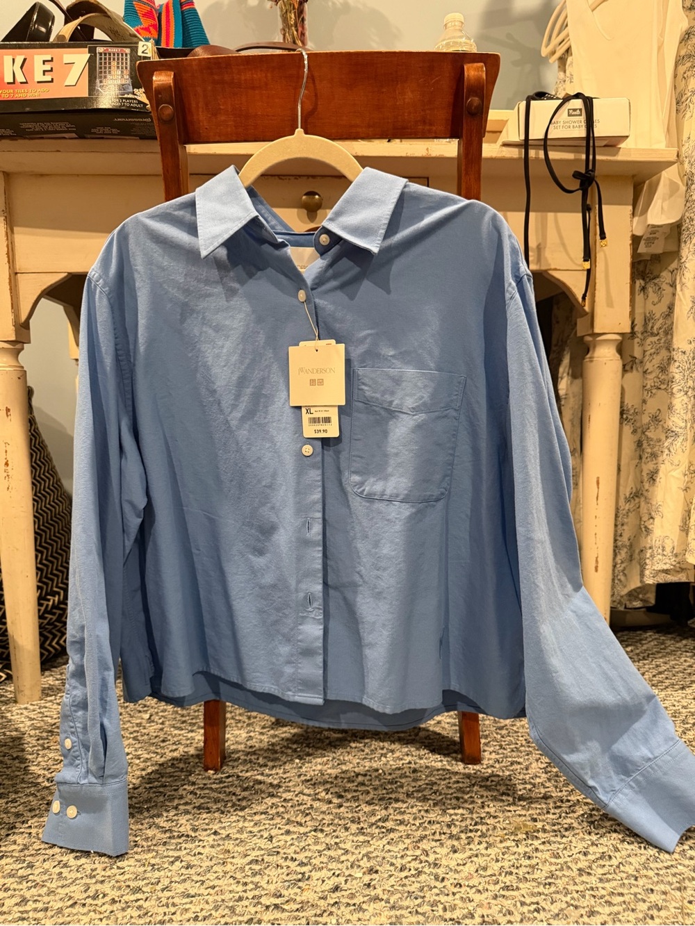 Women JW Anderson and Uniqlo button down. nWT
